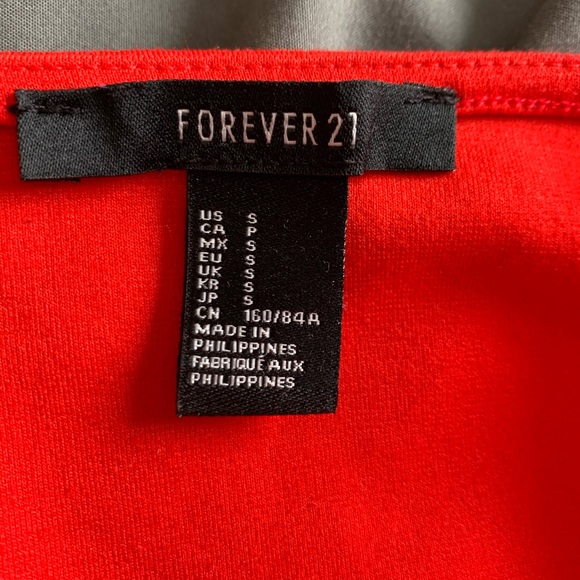 Red Mini Dress - Picture 2 of 4